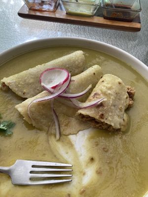 Forgott the name but took it without cheese and cream, still absolutely amazing!  at Cafe Jade in Palenque