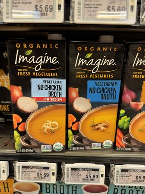 Vegan Chicken Broth   at Whole Foods Market in El Segundo