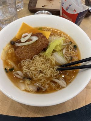 Cheesy K-ramen   at Green Common - Park Central in New Territories