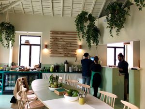 Lunch room at O Antigo Talho in Lisbon