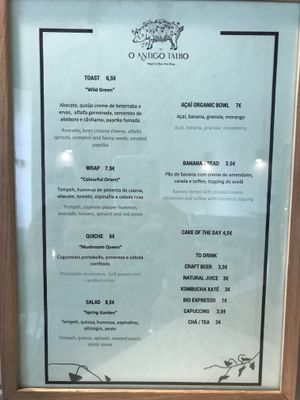 Reasonable prices  at O Antigo Talho in Lisbon