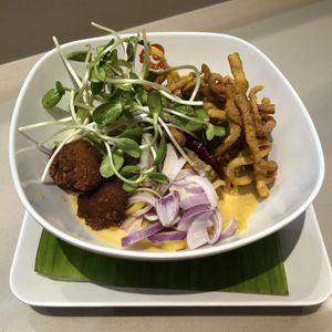Khao soi at V Secret Street Food - Food Stall in Chiang Mai