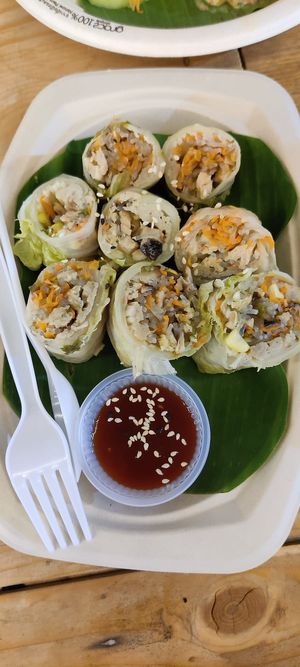 Cabbage rolls at V Secret Street Food - Food Stall in Chiang Mai