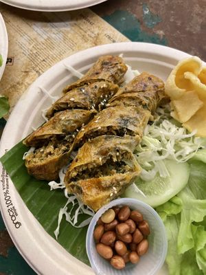 Vegan sausage   at V Secret Street Food - Food Stall in Chiang Mai
