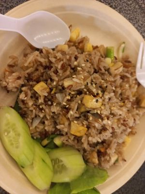 Tofu fried rice at V Secret Street Food - Food Stall in Chiang Mai