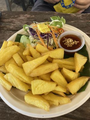 Tofu fries   at V Secret Street Food - Food Stall in Chiang Mai