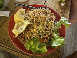 Burmese Tea Leaf Salad  at V Secret Street Food - Food Stall in Chiang Mai