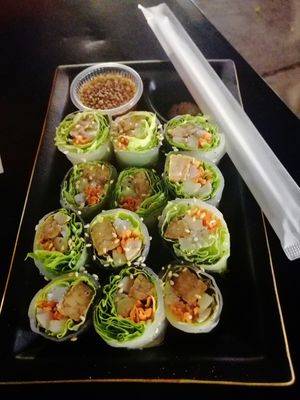 Fresh rolls at V Secret Street Food - Food Stall in Chiang Mai