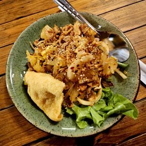 Pomelo salad at V Secret Street Food - Food Stall in Chiang Mai