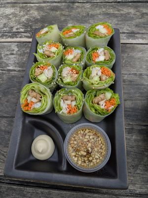 Tempeh Rolls at V Secret Street Food - Food Stall in Chiang Mai