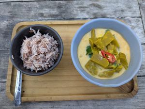 Pumpkin Tofu Curry at V Secret Street Food - Food Stall in Chiang Mai