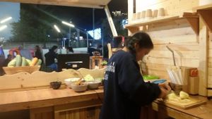 freshly made in front of you at V Secret Street Food - Food Stall in Chiang Mai