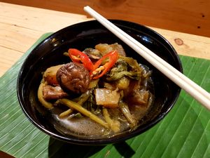 Chiang mai veggies light curry at V Secret Street Food - Food Stall in Chiang Mai