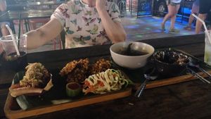 Selection of the food at V Secret Street Food - Food Stall in Chiang Mai