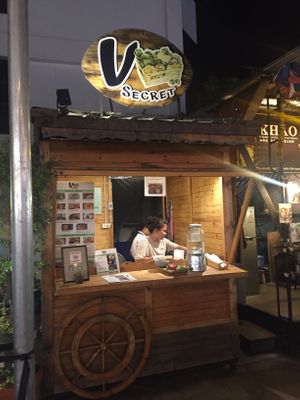 Vendor booth  at V Secret Street Food - Food Stall in Chiang Mai