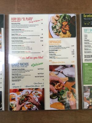 menu 2 at Fiery Deli in Chermside