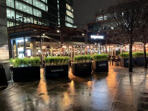 Outside  at Wagamama - Cardinal Place in London