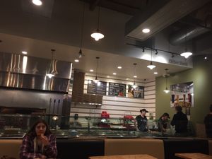 Inside  at PizzaRev in San Diego