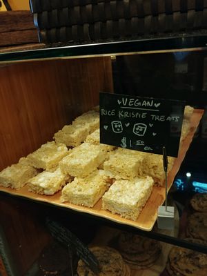 vegan rice krispie treats at SpecialTEA Lounge in Miami
