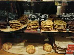 vegan cookie selection at SpecialTEA Lounge in Miami