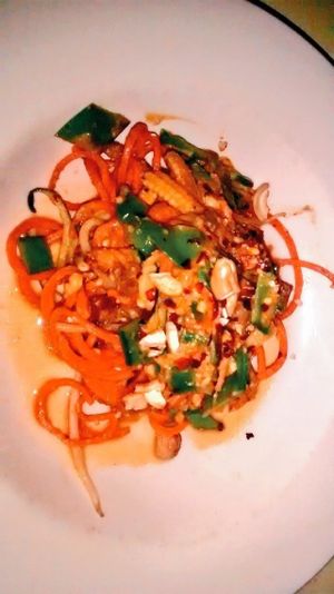 Pad thai at Henderson's Restaurant in Edinburgh