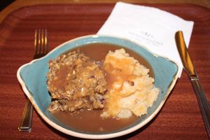 Haggis at Henderson's Restaurant in Edinburgh