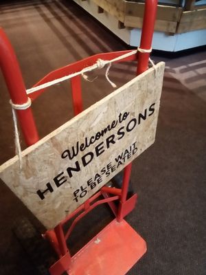 Welcome! at Henderson's Restaurant in Edinburgh