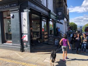 The Henderson's corner. at Henderson's Restaurant in Edinburgh