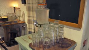 Free Water at Henderson's Restaurant in Edinburgh