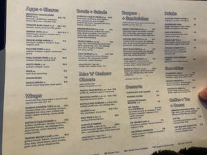 Menu #Veganuary at Parka Food Co. in Toronto