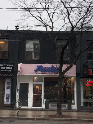Exterior  #Veganuary at Parka Food Co. in Toronto