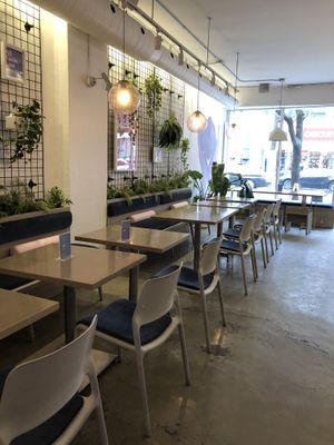 Interior  #Veganuary at Parka Food Co. in Toronto