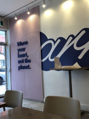 Interior  #Veganuary at Parka Food Co. in Toronto