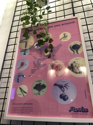 Locally sourced ingredients  #Veganuary at Parka Food Co. in Toronto