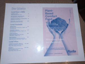 Menu - May 30 2023 at Parka Food Co. in Toronto