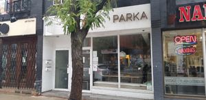 Outside at Parka Food Co. in Toronto
