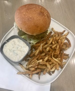 Burger & Fries at Parka Food Co. in Toronto