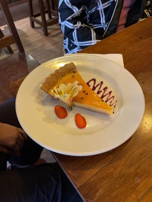 Passion fruit cake  at Trivio Resto Bar in Huaraz
