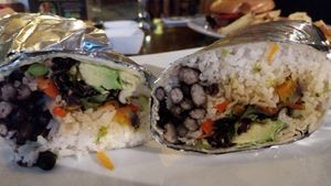 Burrito at Trivio Resto Bar in Huaraz