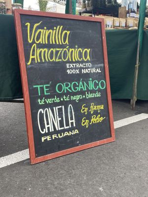   at Feria Ecologica De Barranco in Lima