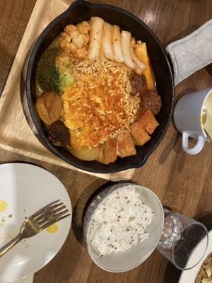 Vegan army stew  at Veganday Cuisine in Taichung