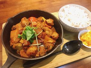 Vegan Boeuf Bourguignon（without wine)  at Veganday Cuisine in Taichung