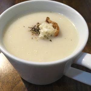 Rich soup at Veganday Cuisine in Taichung