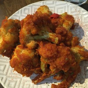 Buffalo cauliflower at Veganday Cuisine in Taichung