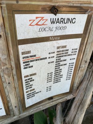   at ZZZ Warung Local Food in 