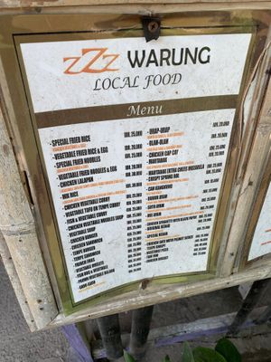   at ZZZ Warung Local Food in 