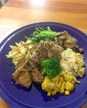 braised “pork” rice at A Niang Wei - happymomnkitchen in Taichung