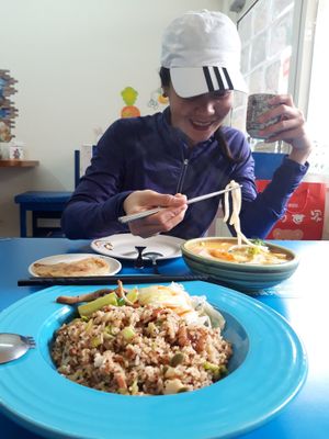 Happy girl happy cow? Great foods! Great ambiance! Great staff! at A Niang Wei - happymomnkitchen in Taichung