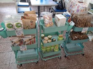 Deli snacks are very cheap and good tasting!   at A Niang Wei - happymomnkitchen in Taichung