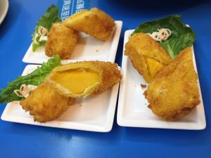 Mango roll. Absolutely will order again at A Niang Wei - happymomnkitchen in Taichung